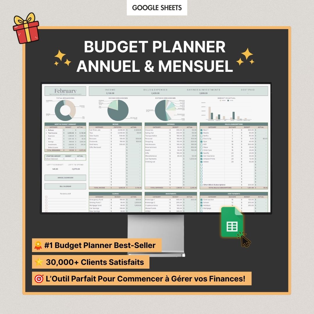 Budget Annuel & Mensuel