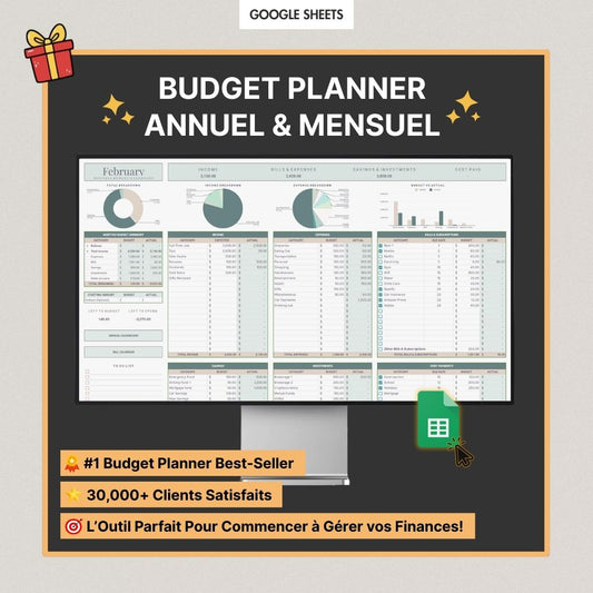 Module : Budget Planner Annuel & Mensuel
